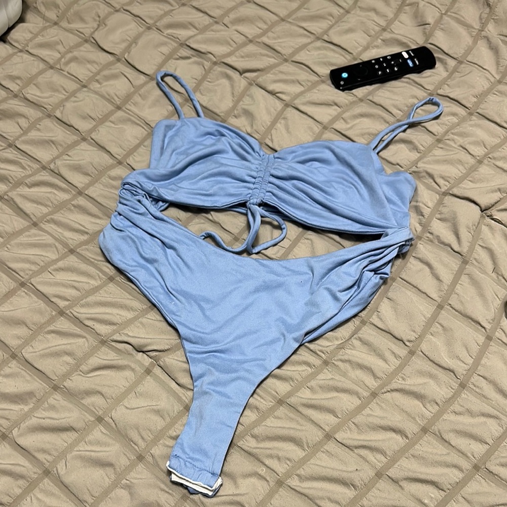 Light Blue Bodysuit